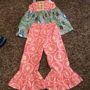 2 piece outfit size 5